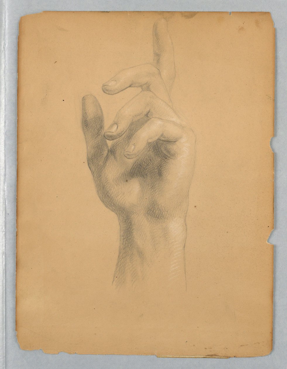 Studie für "Mercys Traum" von Daniel Huntington