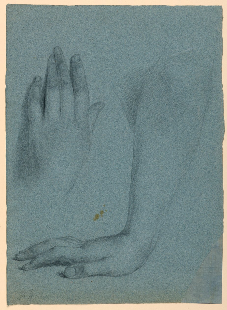 Hand und Arm der Barmherzigkeit, Studie für "Mercy