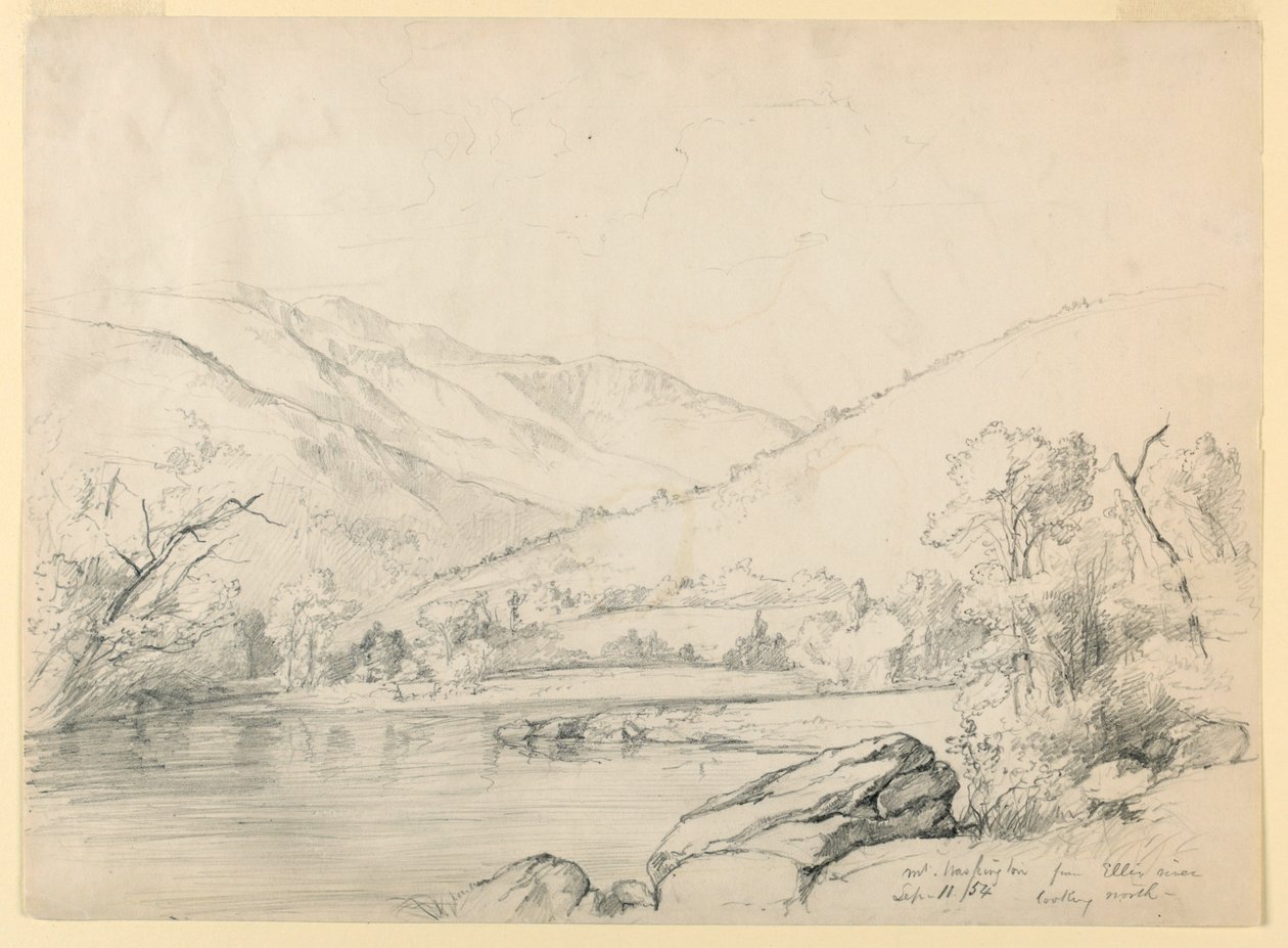 Mount Washington vom Ellis River, Blick nach Norden von Daniel Huntington