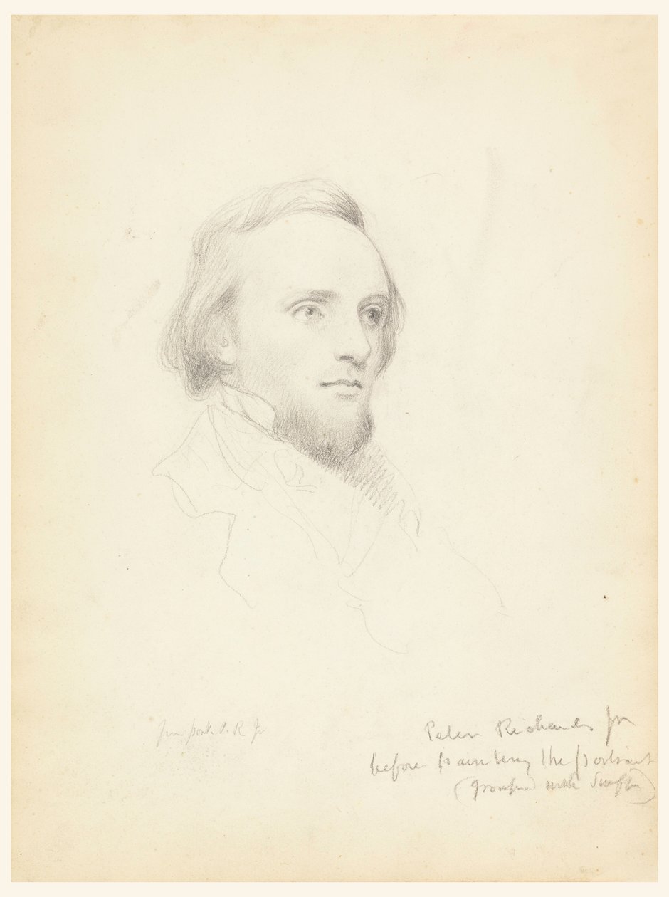 Skizze von Peter Richards