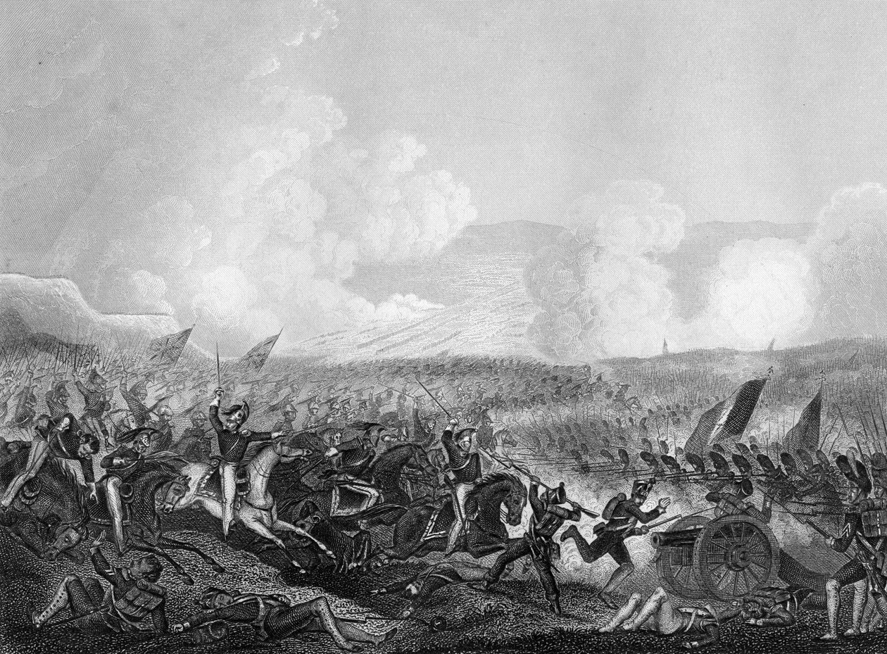 Schlacht von Salamanca, Spanien, 22. Juli 1811 um 1857 von Daniel John Pound