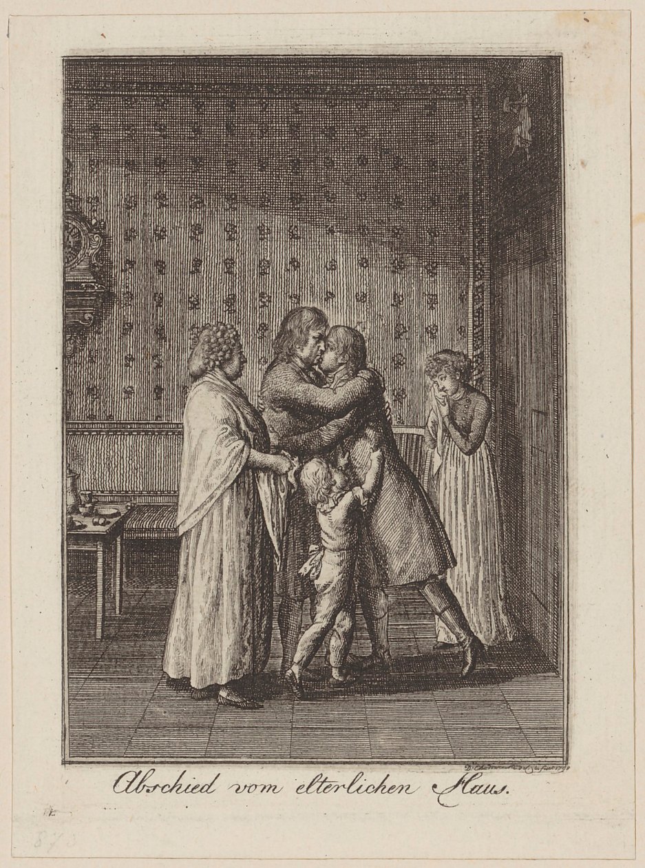 Abschied von Ludwig von Daniel Nikolaus Chodowiecki