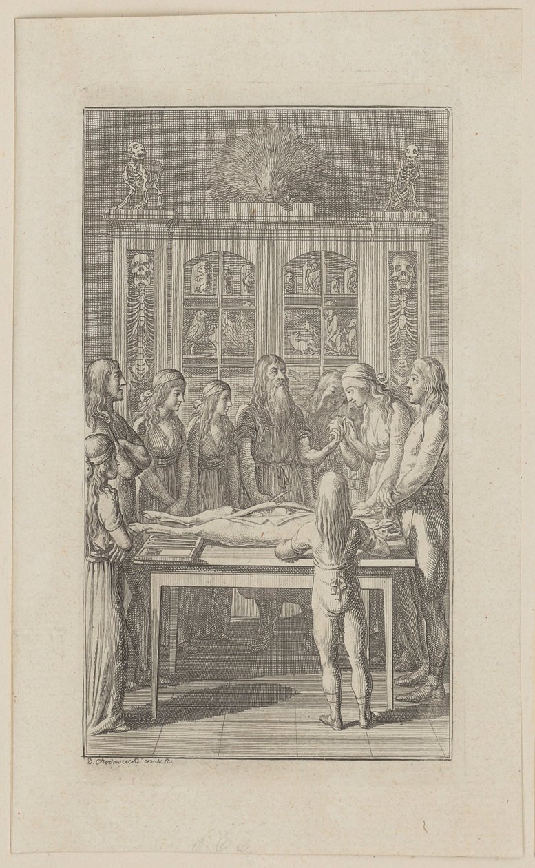 Anatomische Lehranstalt von Daniel Nikolaus Chodowiecki