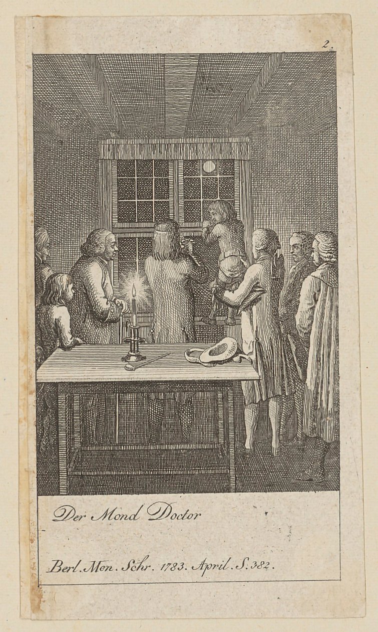 Blatt 2 der Folge "Modetorheiten" von Daniel Nikolaus Chodowiecki
