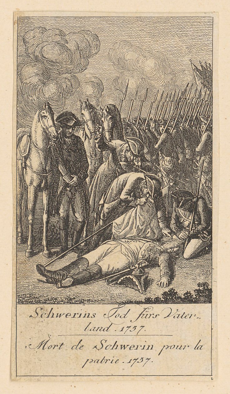 Blatt 5 der „Brandenburgischen Kriegsszenen“ von Daniel Nikolaus Chodowiecki