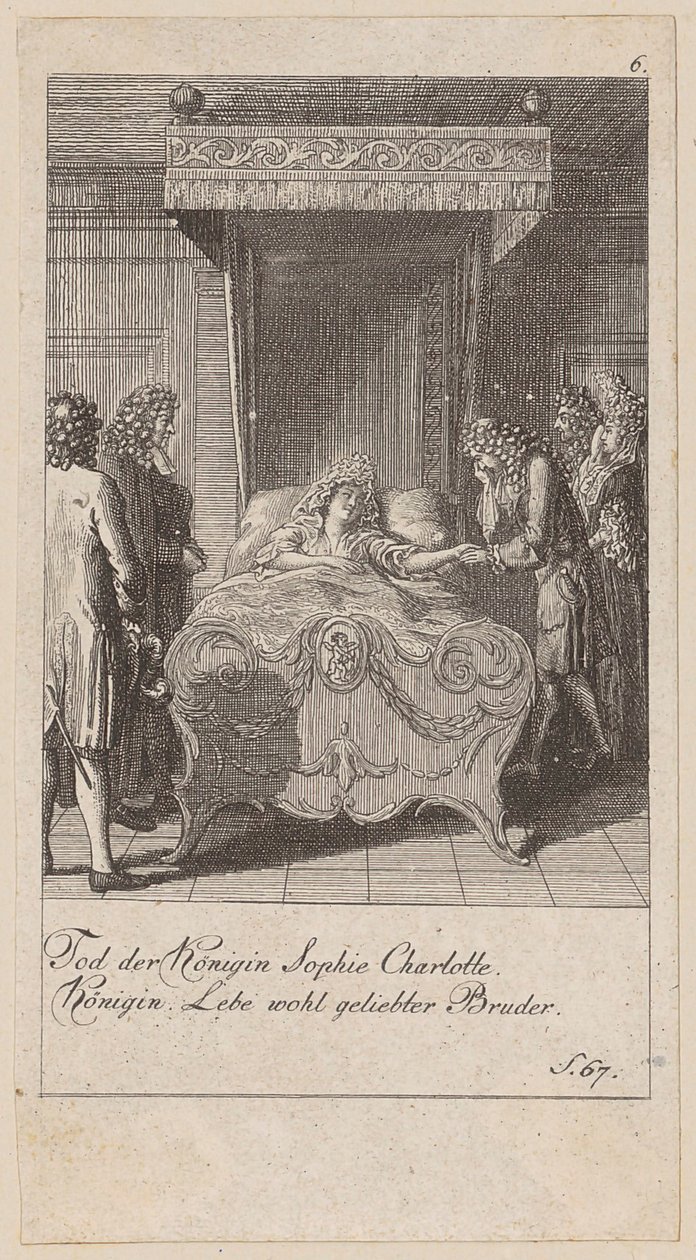 Blatt 6 der Folge „Brandenburgische Geschichte“ von Daniel Nikolaus Chodowiecki