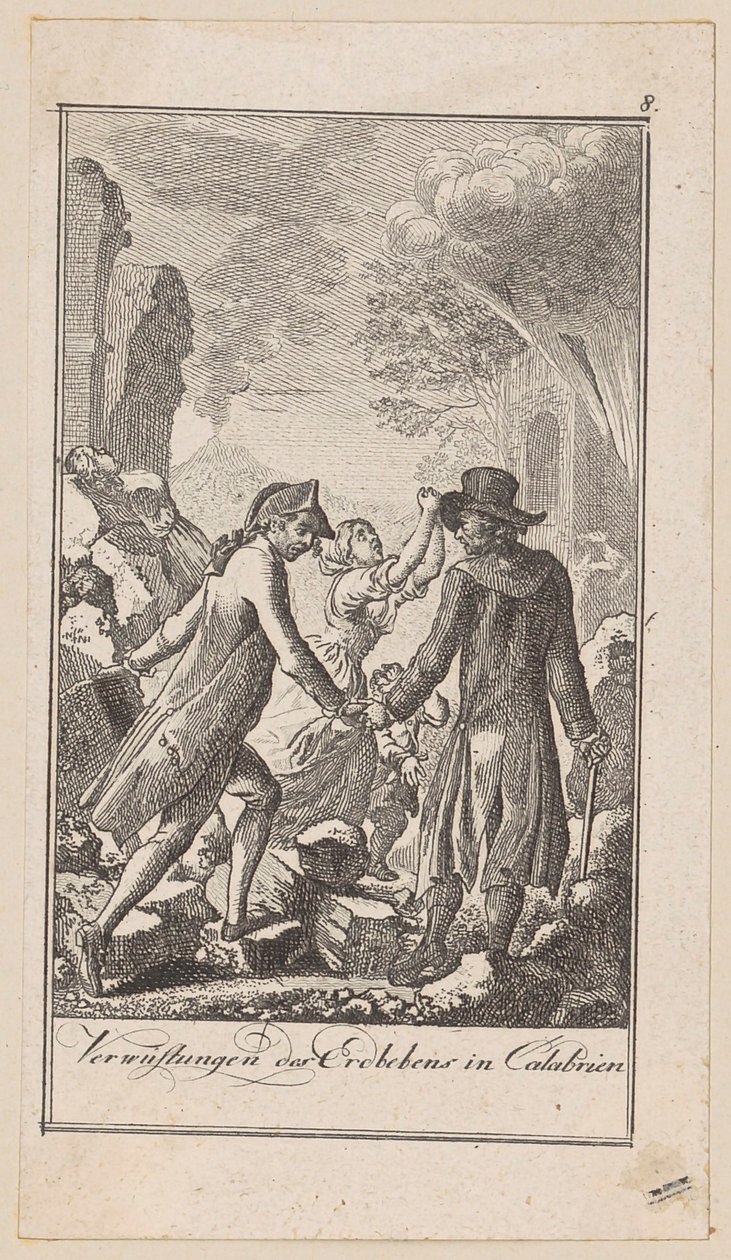 Blatt 8 der "Darstellungen aus der neuen Geschichte" von Daniel Nikolaus Chodowiecki
