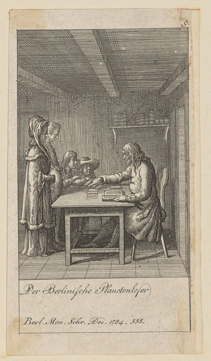 Blatt 9 der Folge „Modetorheiten“ von Daniel Nikolaus Chodowiecki