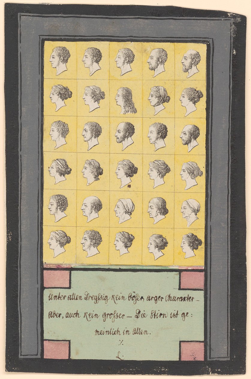 Dreißig physiognomische Köpfe von Daniel Nikolaus Chodowiecki