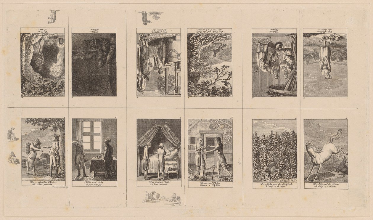 Fabeln und Erzählungen von Gellert, Gleim, Hagedorn, Lichtwer und Pfeffel von Daniel Nikolaus Chodowiecki