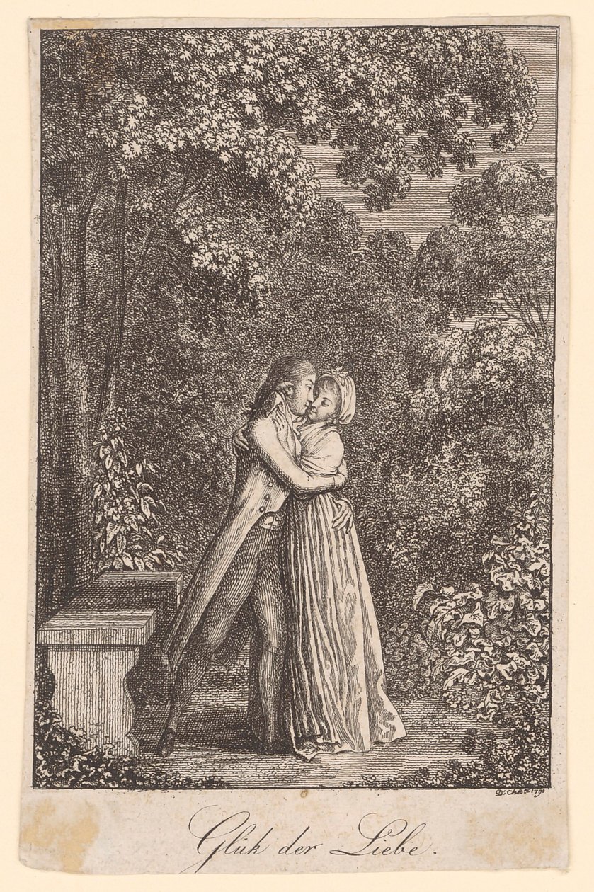 Glück der Liebe von Daniel Nikolaus Chodowiecki