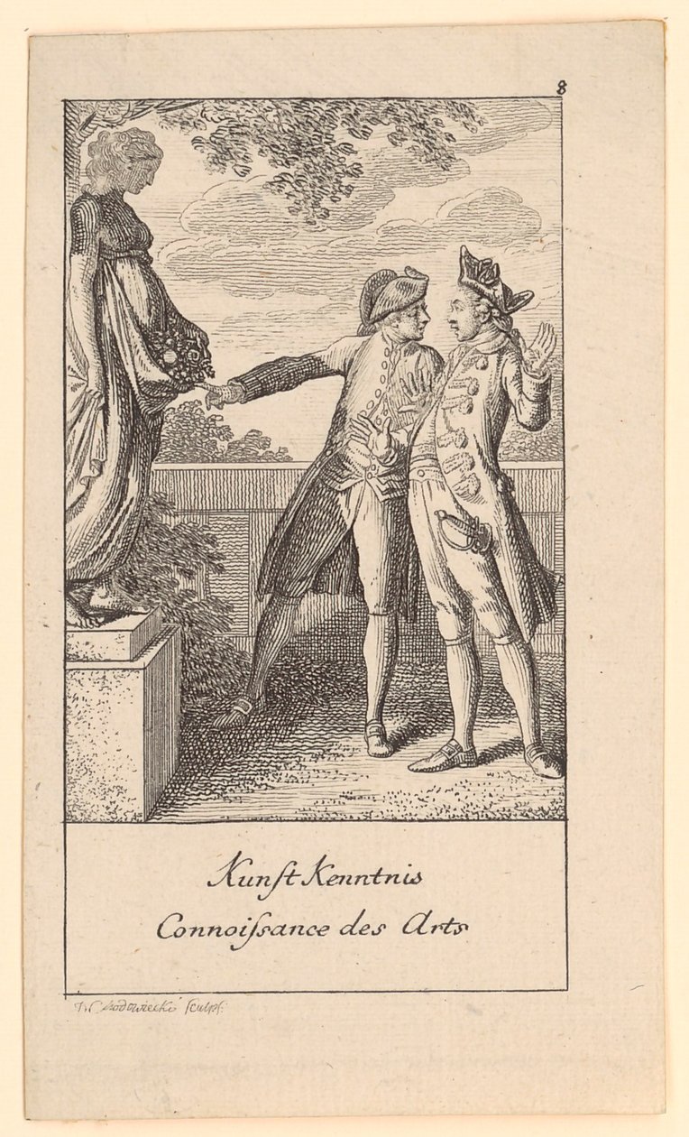 Kunstkenntnis von Daniel Nikolaus Chodowiecki