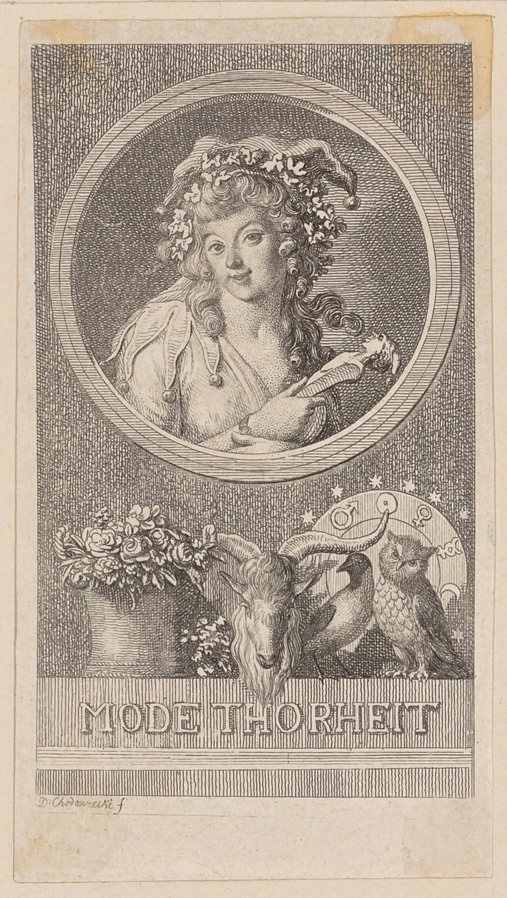 Modetorheit von Daniel Nikolaus Chodowiecki