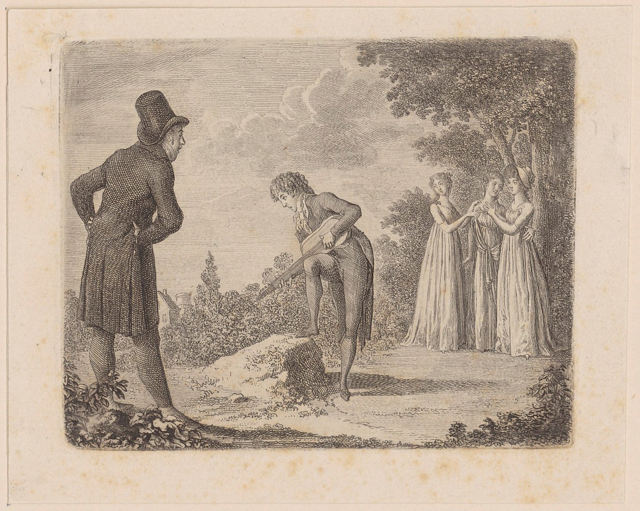 Monsieur de Vollange III von Daniel Nikolaus Chodowiecki
