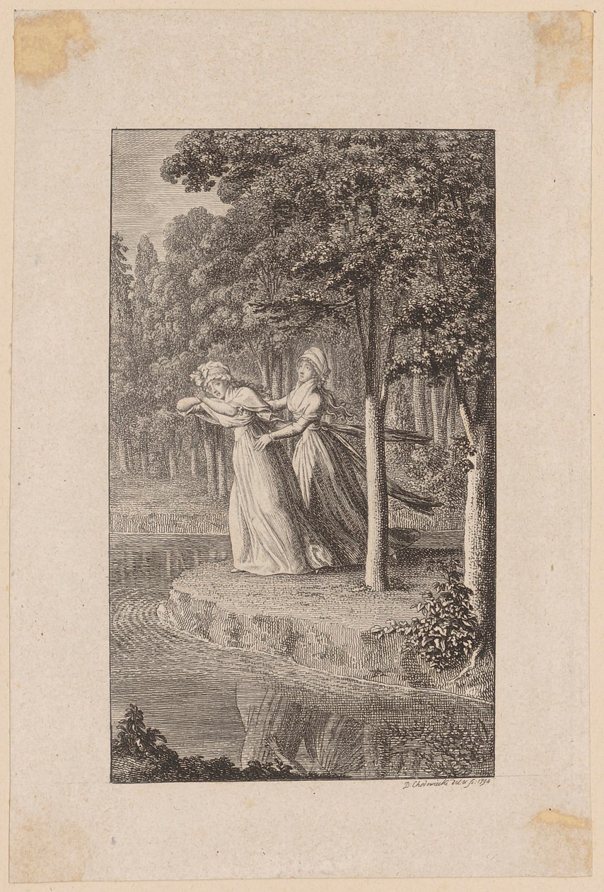 Titelkupfer zur Leipziger Monatschrift für 1794 von Daniel Nikolaus Chodowiecki