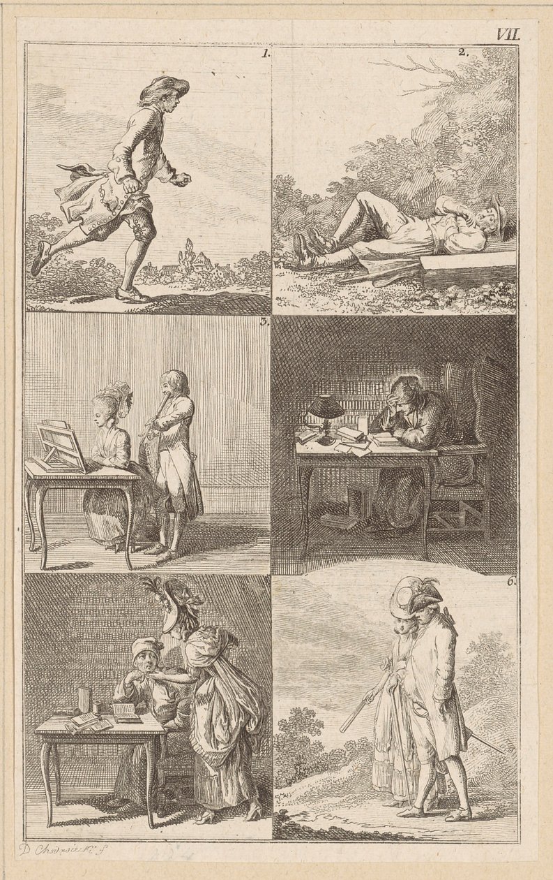 ohne Titel [VII] von Daniel Nikolaus Chodowiecki