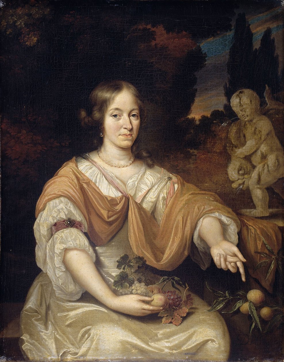 Sara Pottey (1651-1705), Ehefrau von Johan van Bochoven von Daniël Haringh