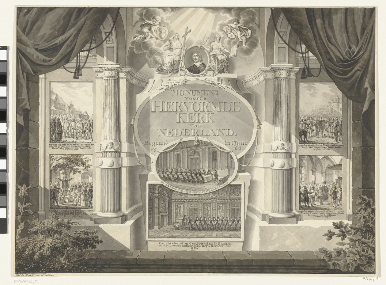 Denkmal für die Reformierte Kirche der Niederlande, ab 1566 von Daniël Kerkhoff