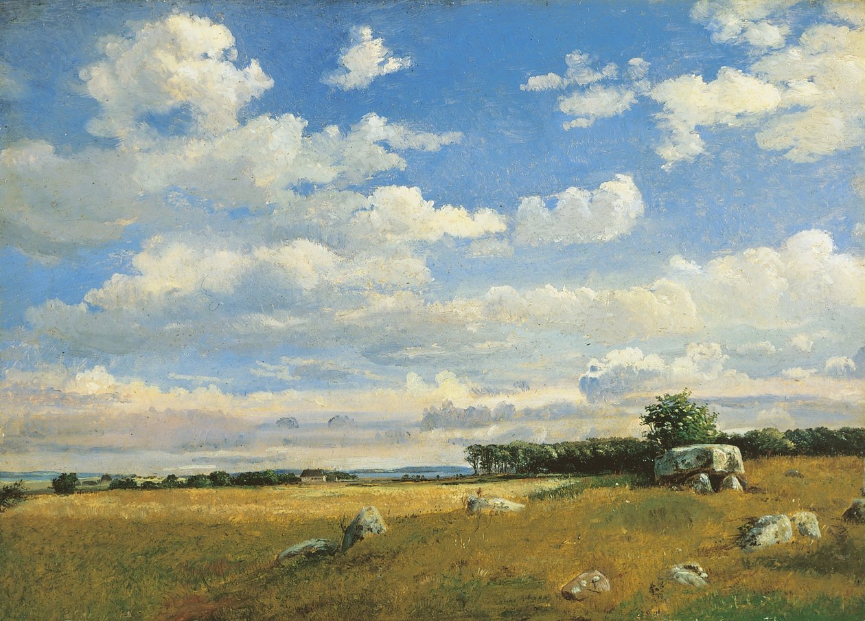 Dolmen auf Brandsø (Studie) von Dankvart Dreyer