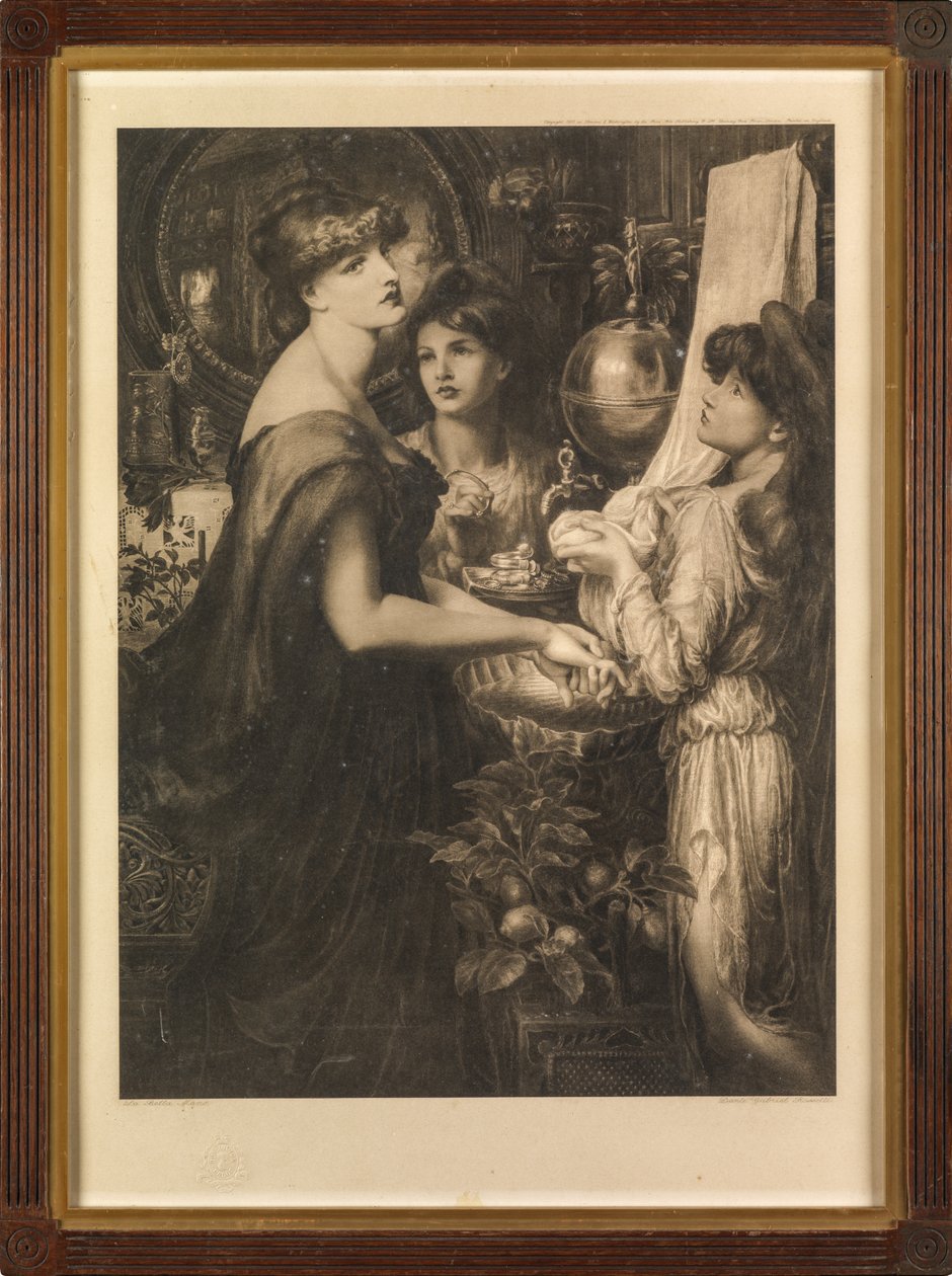 La Bella Mano von Dante Gabriel (after) Rossetti