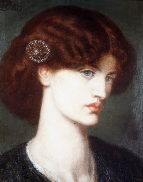 Beatrice, ein Porträt von Jane Morris von Dante Gabriel Charles Rossetti
