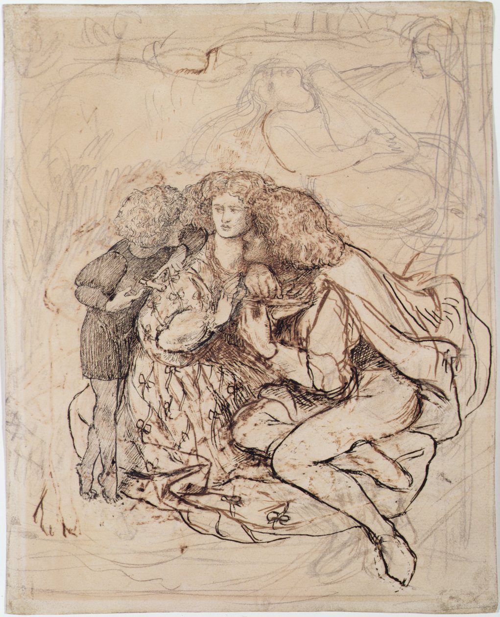 Katzenwiege von Dante Gabriel Charles Rossetti