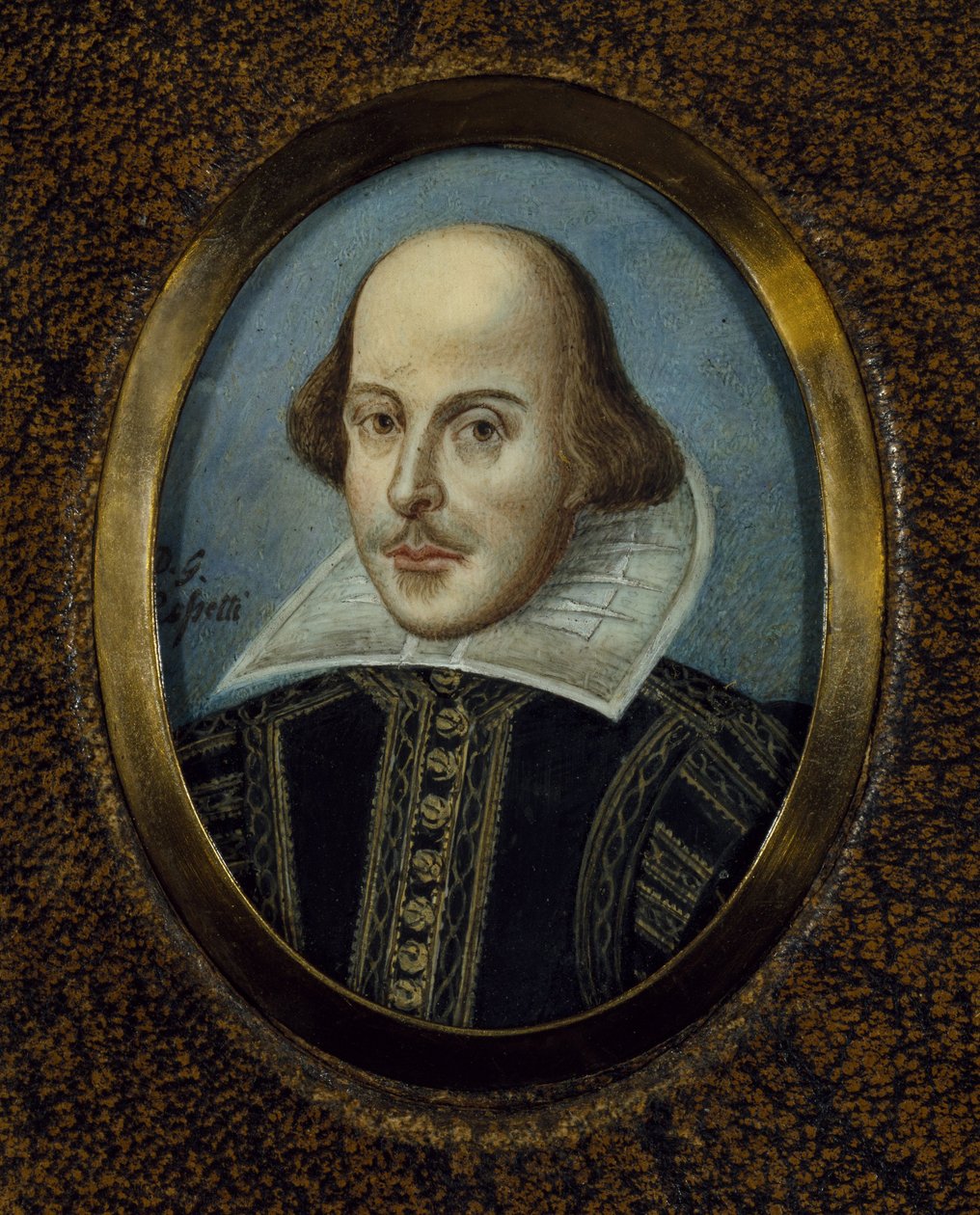 Porträt von William Shakespeare, ca. 1865 von Dante Gabriel Charles Rossetti