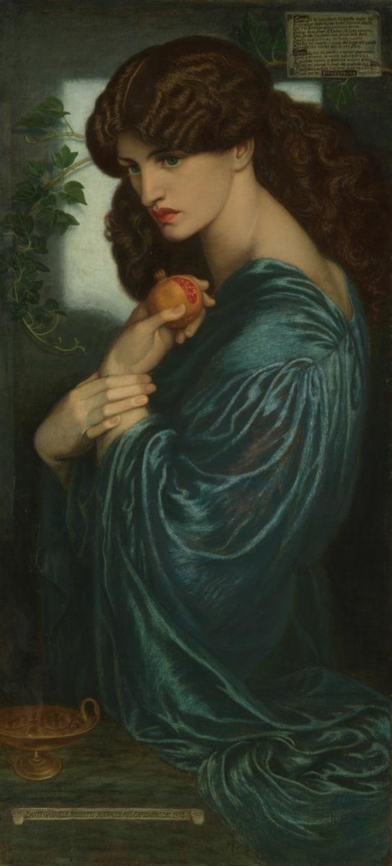 Proserpina von Dante Gabriel Rossetti