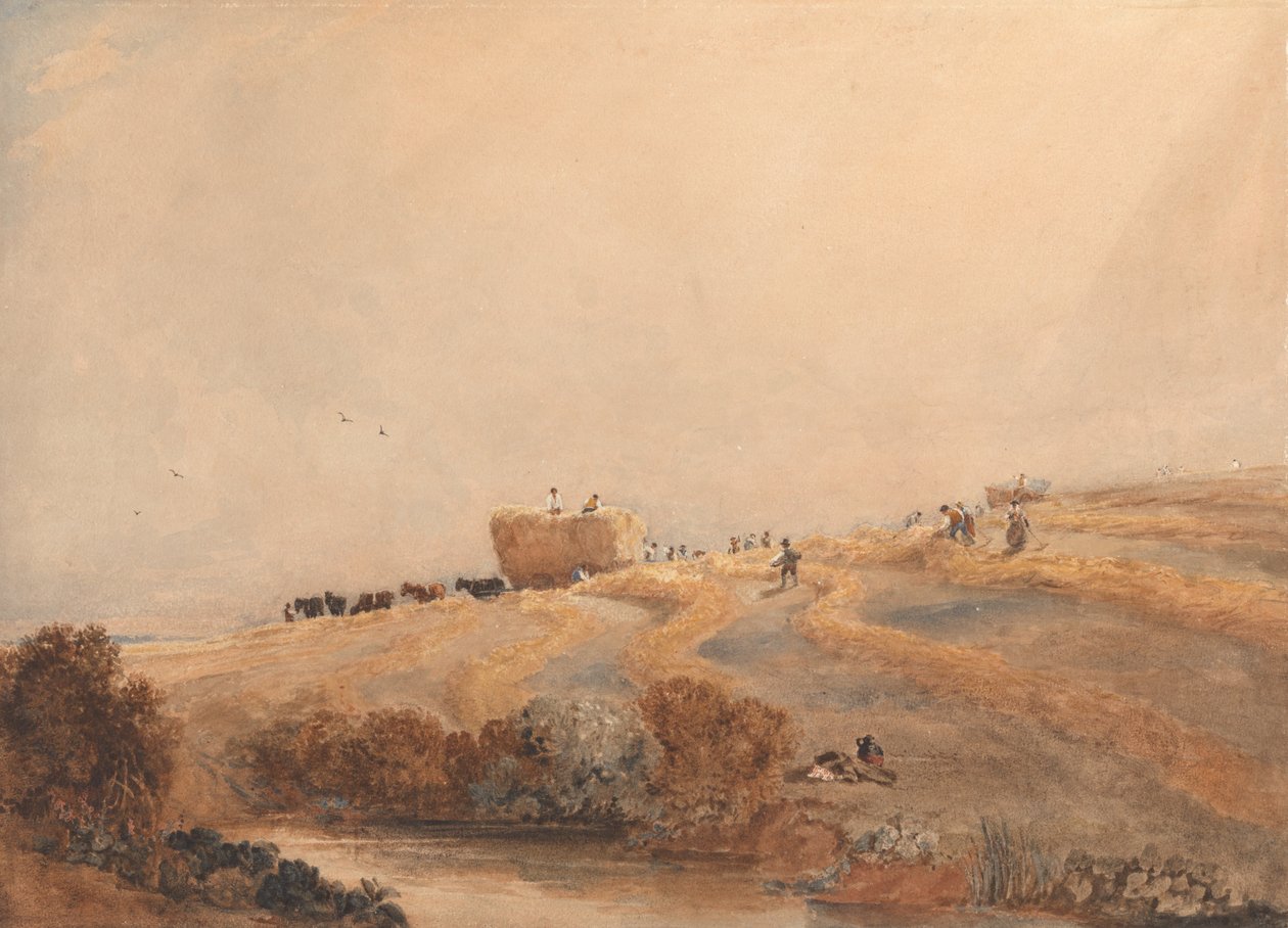 Heuernte von David Cox