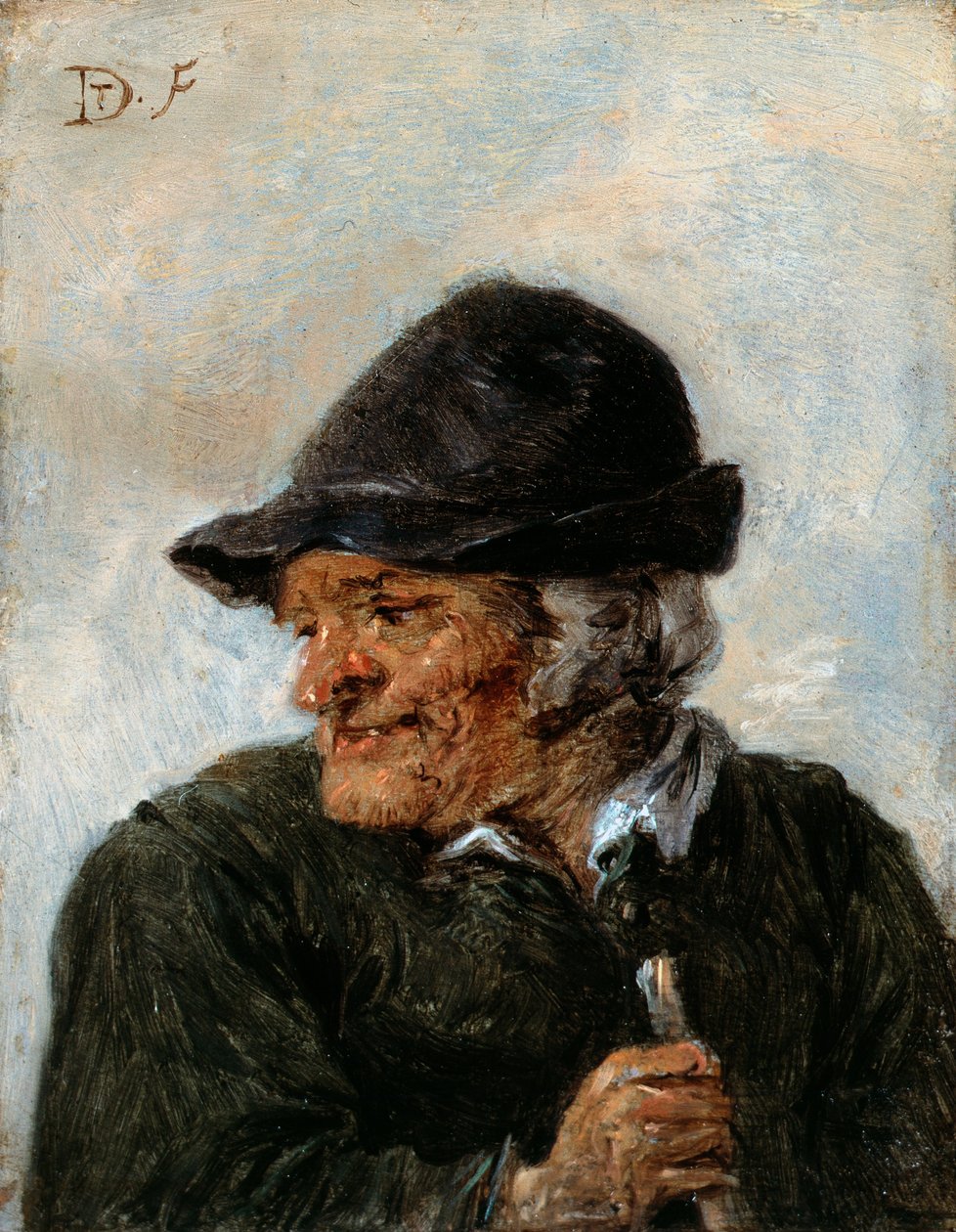 Ein Bauer von David Teniers the Younger