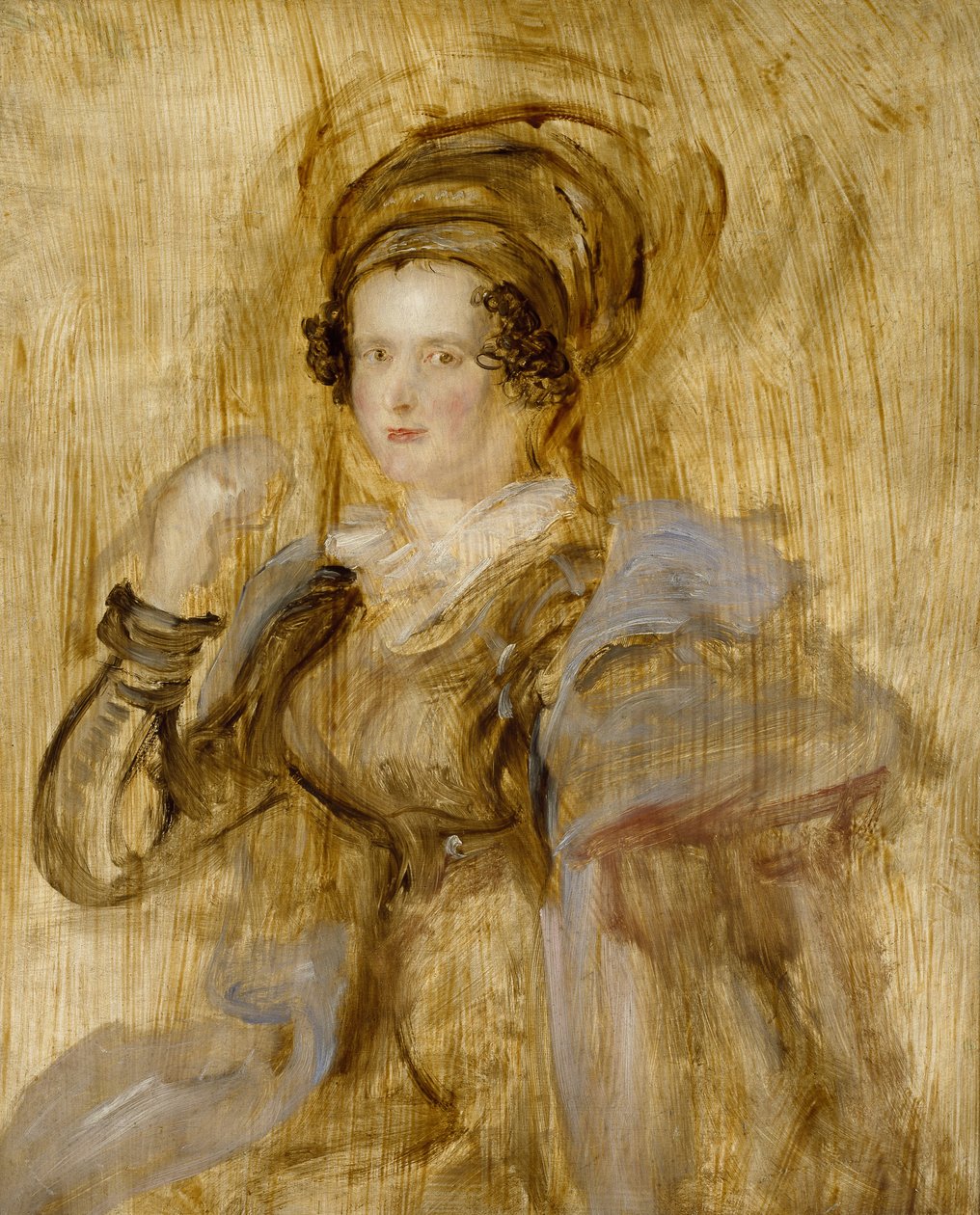 Porträt von Maria, Lady Chalcott, 19. Jahrhundert von David Wilkie