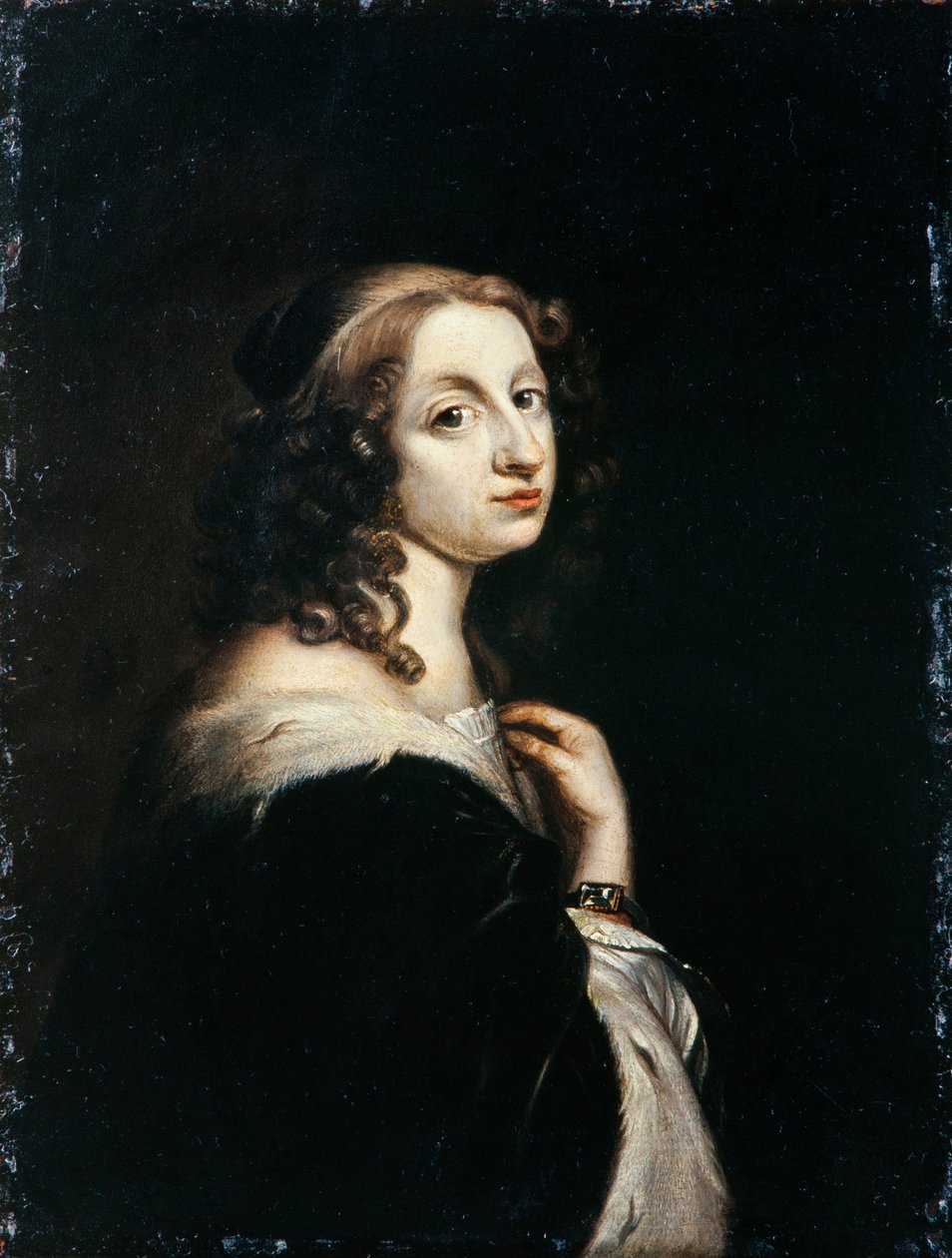 Porträt von Königin Christina von Schweden von David Beck