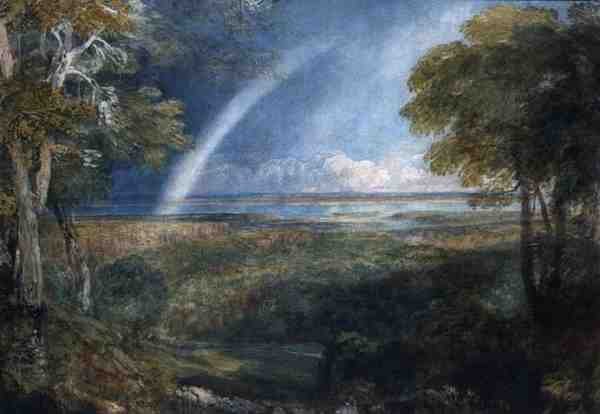 Ein Regenbogen über dem Severn von David Cox