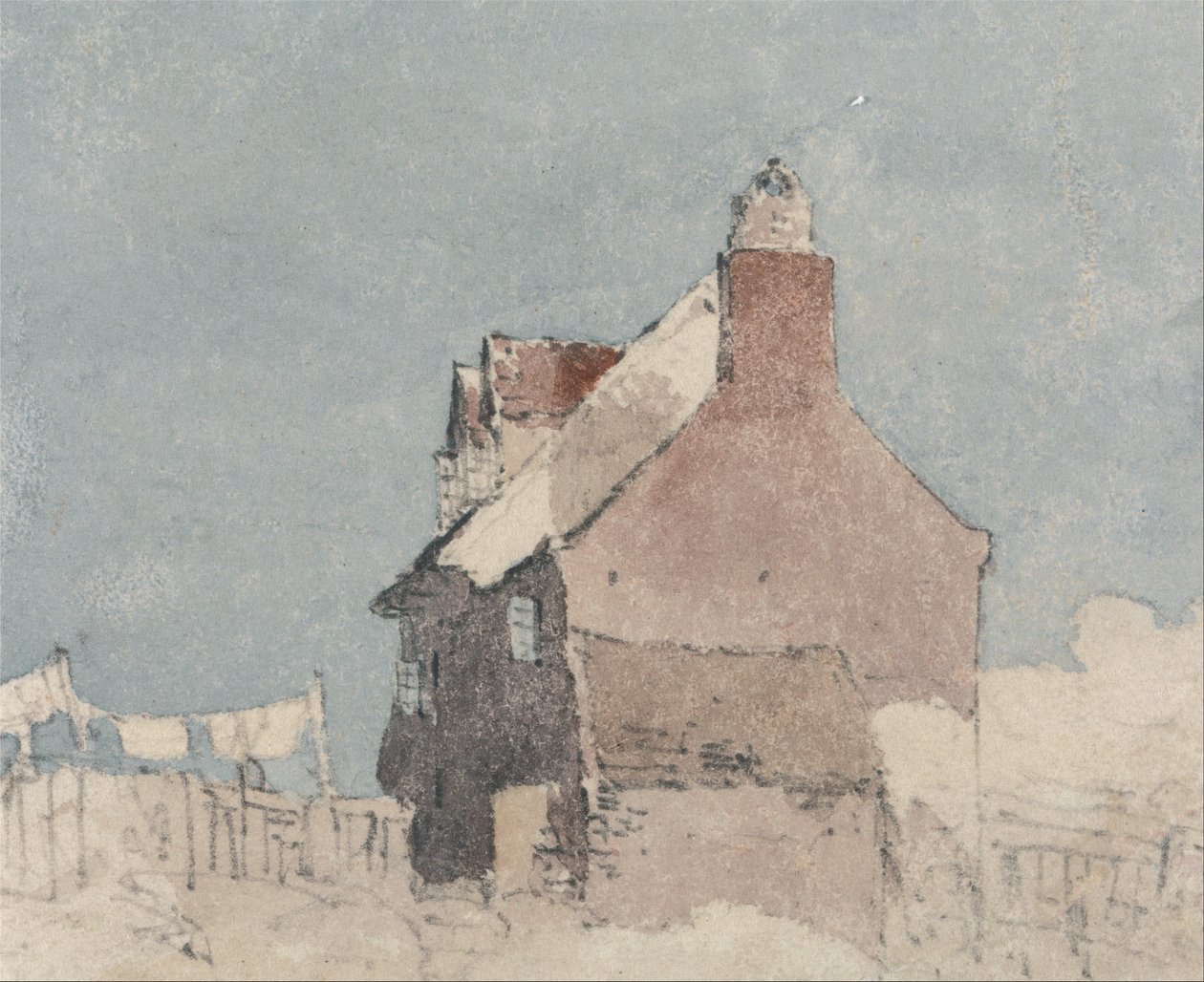 Häuschen in Northfleet, Kent von David Cox