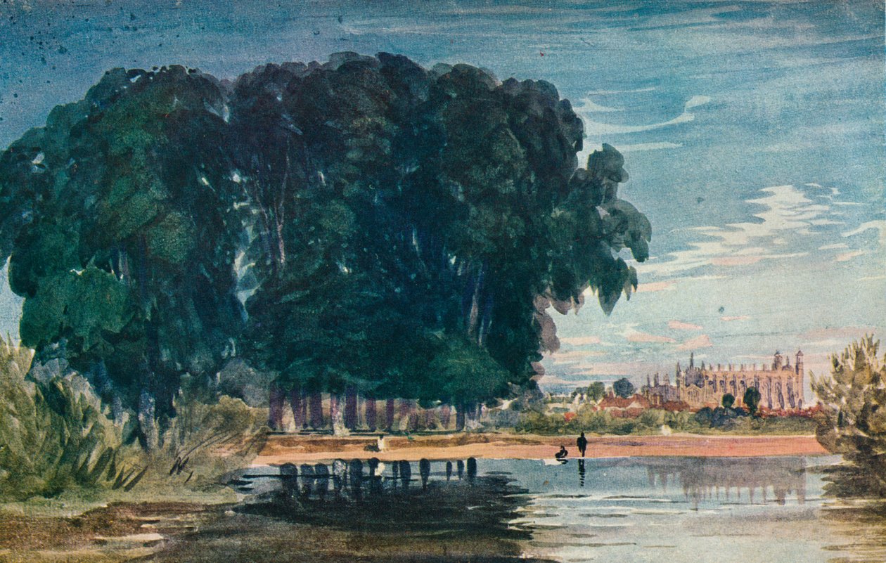 Die Brocas, Eton, frühes-mittleres 19. Jahrhundert, 1930 von David Cox the elder