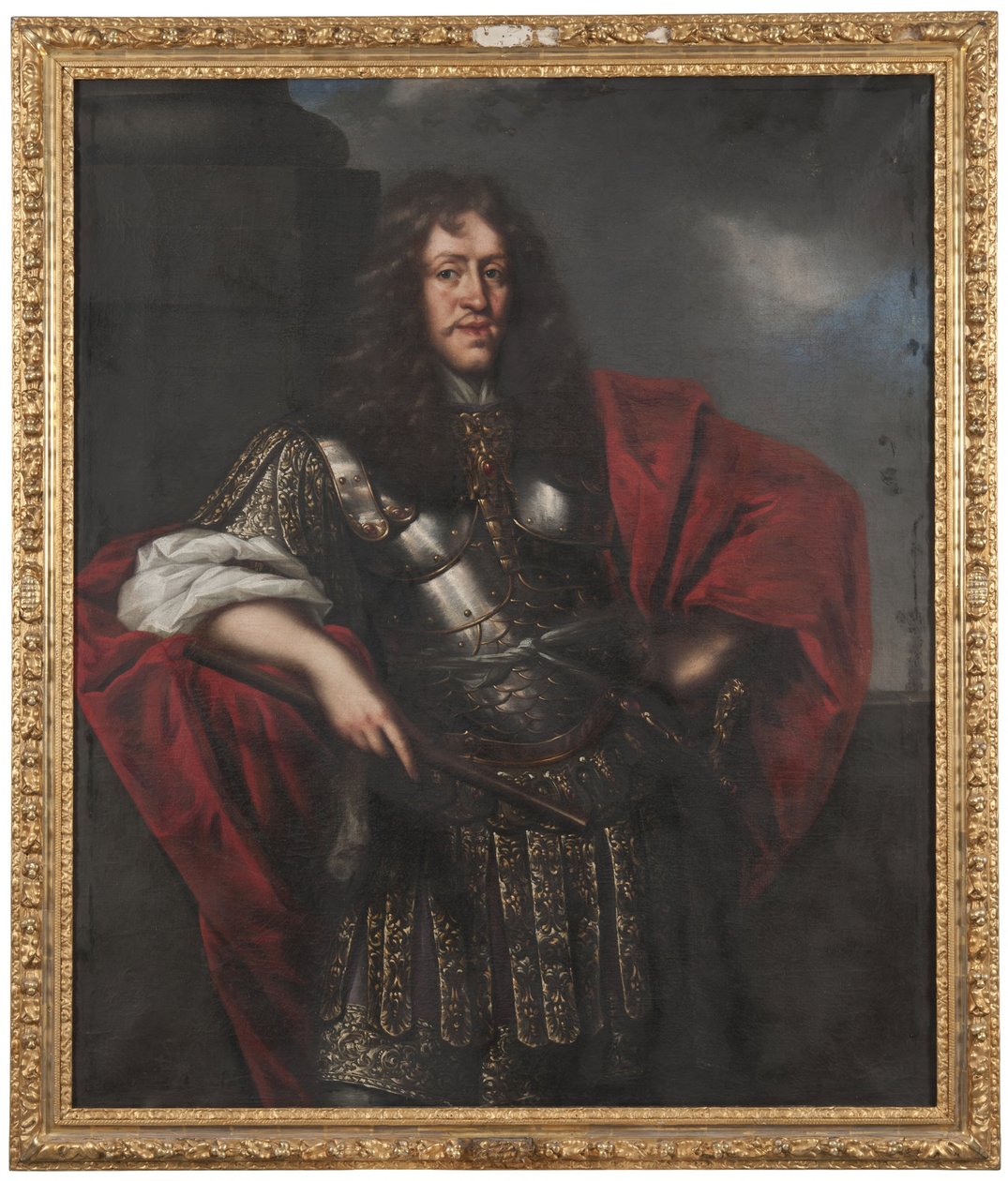 Adolf Johan t.e. (1629-1689), Pfalzgraf von Zweibrücken, Herzog von Stegeborg, verheiratet mit 1. Elsa Beata Brahe, 2. Elsa Elizabet Brahe von David Klöcker Ehrenstrahl