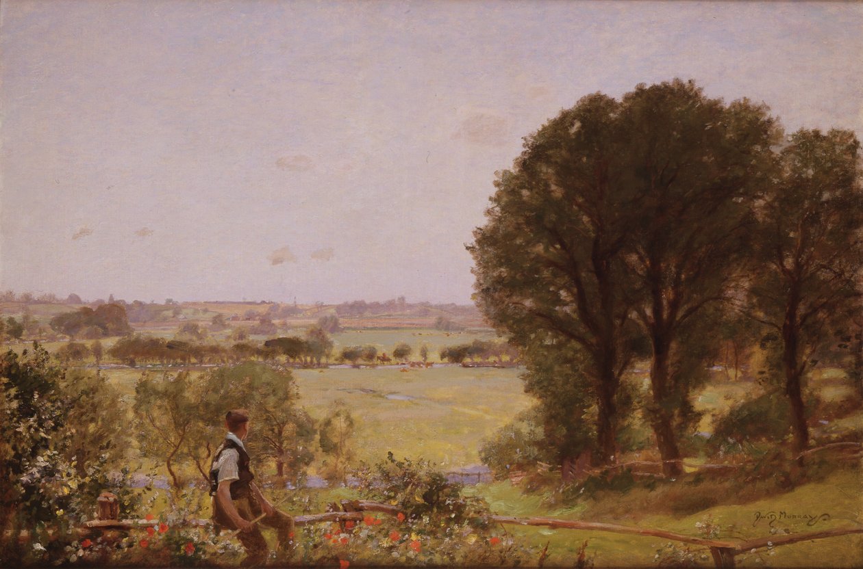 Die Hitze des Tages, ca. 1892 von David Murray