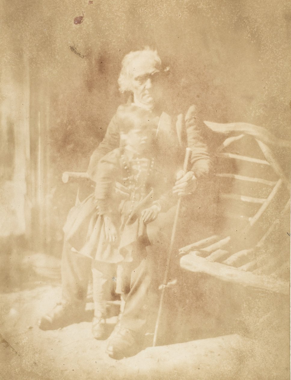 Rev. Dr. Thomas Chalmers und Thomas Chalmers Hanna, 1843-47. Schöpfer: David Octavius Hill, Robert Adamson, Hill & Adamson von Hill and Adamson