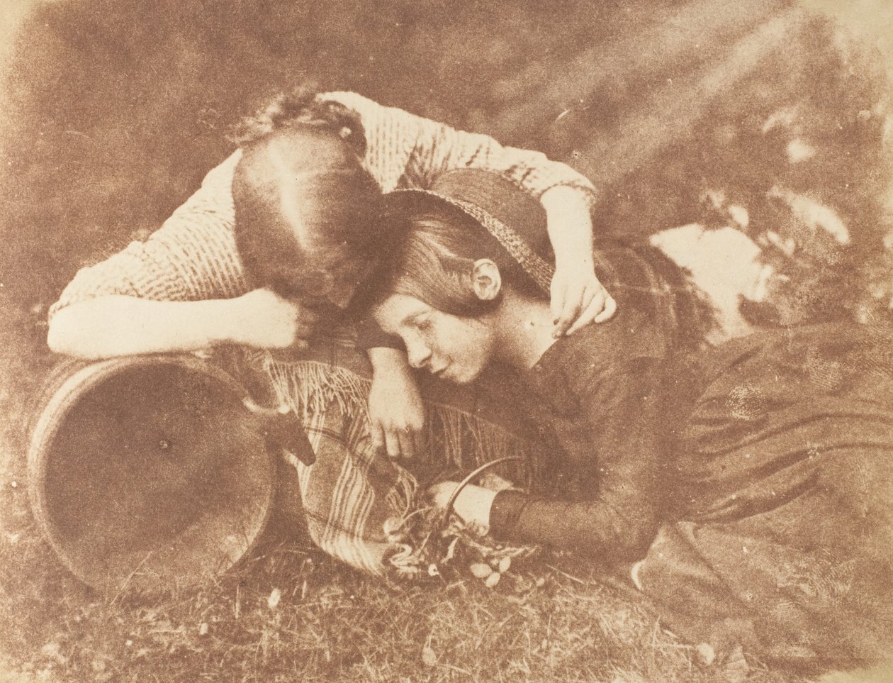 Die Fräulein McCandlish, 1843-47 von Hill and Adamson