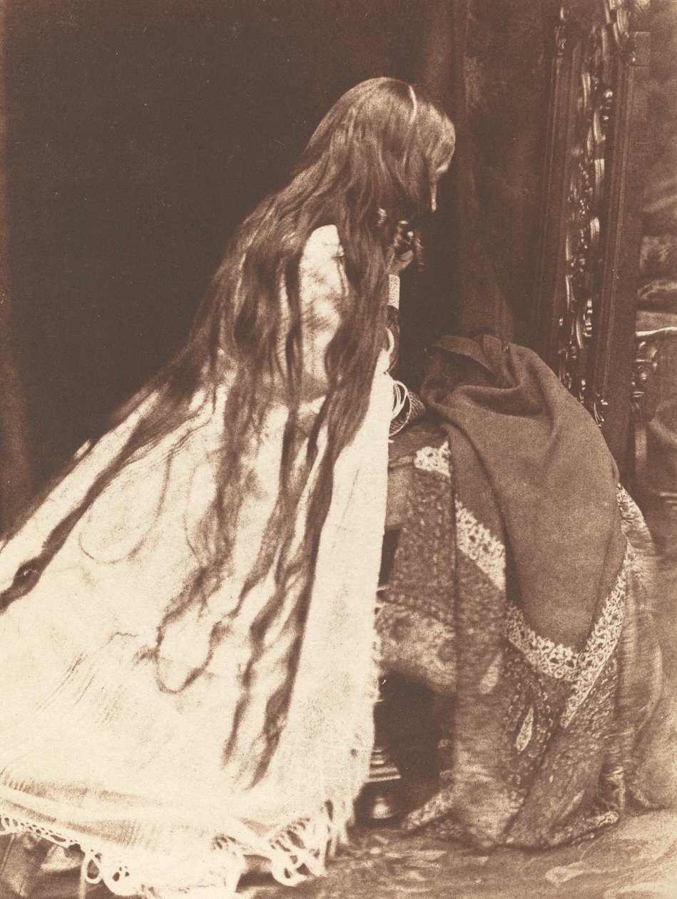 Gebet, 1843-1847 von David Octavius Hill, Robert Adamson
