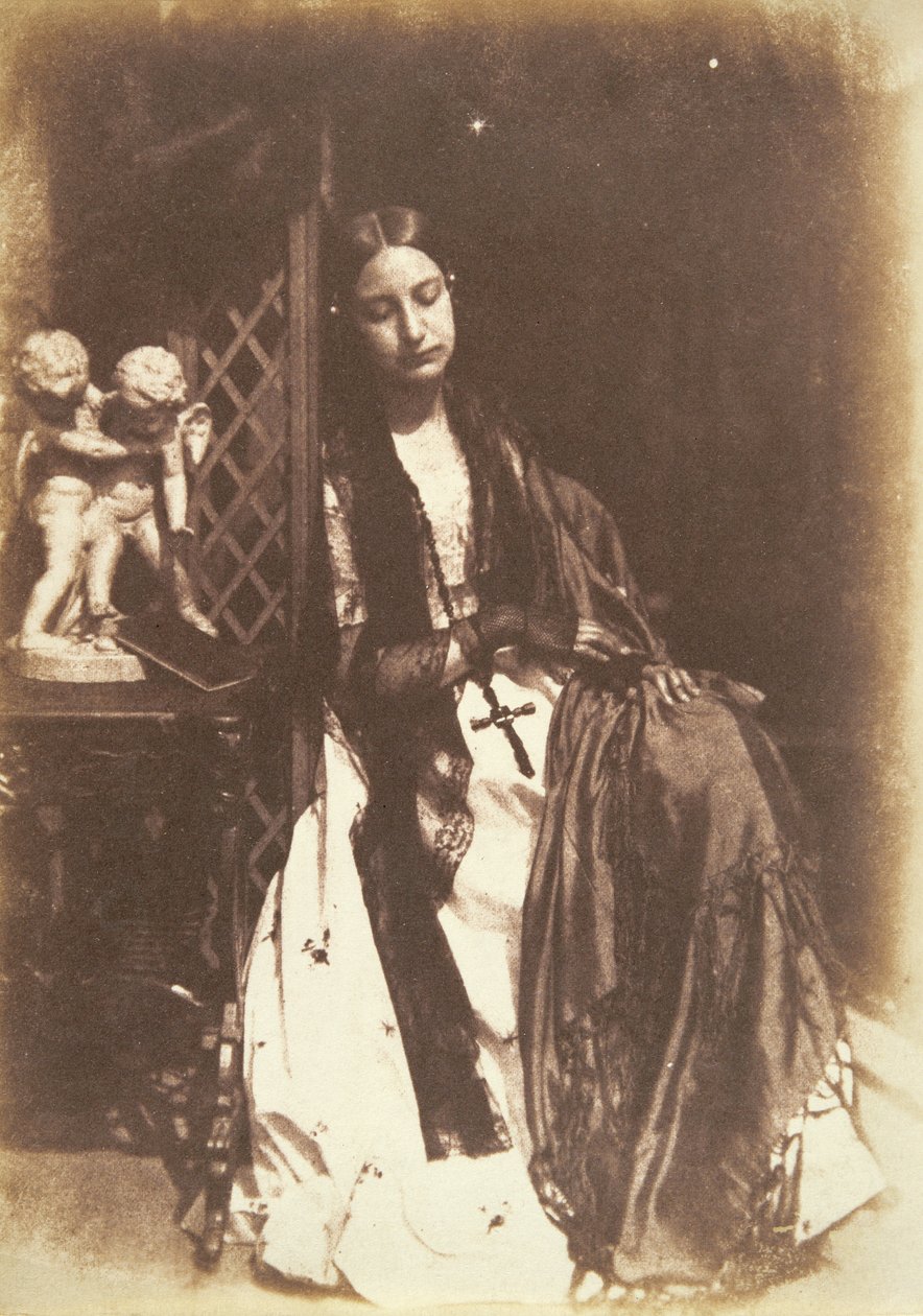 Miss Elizabeth Rigby (1809-93), später Lady Eastlake, ca. 1844 von David Octavius Hill and Robert Adamson