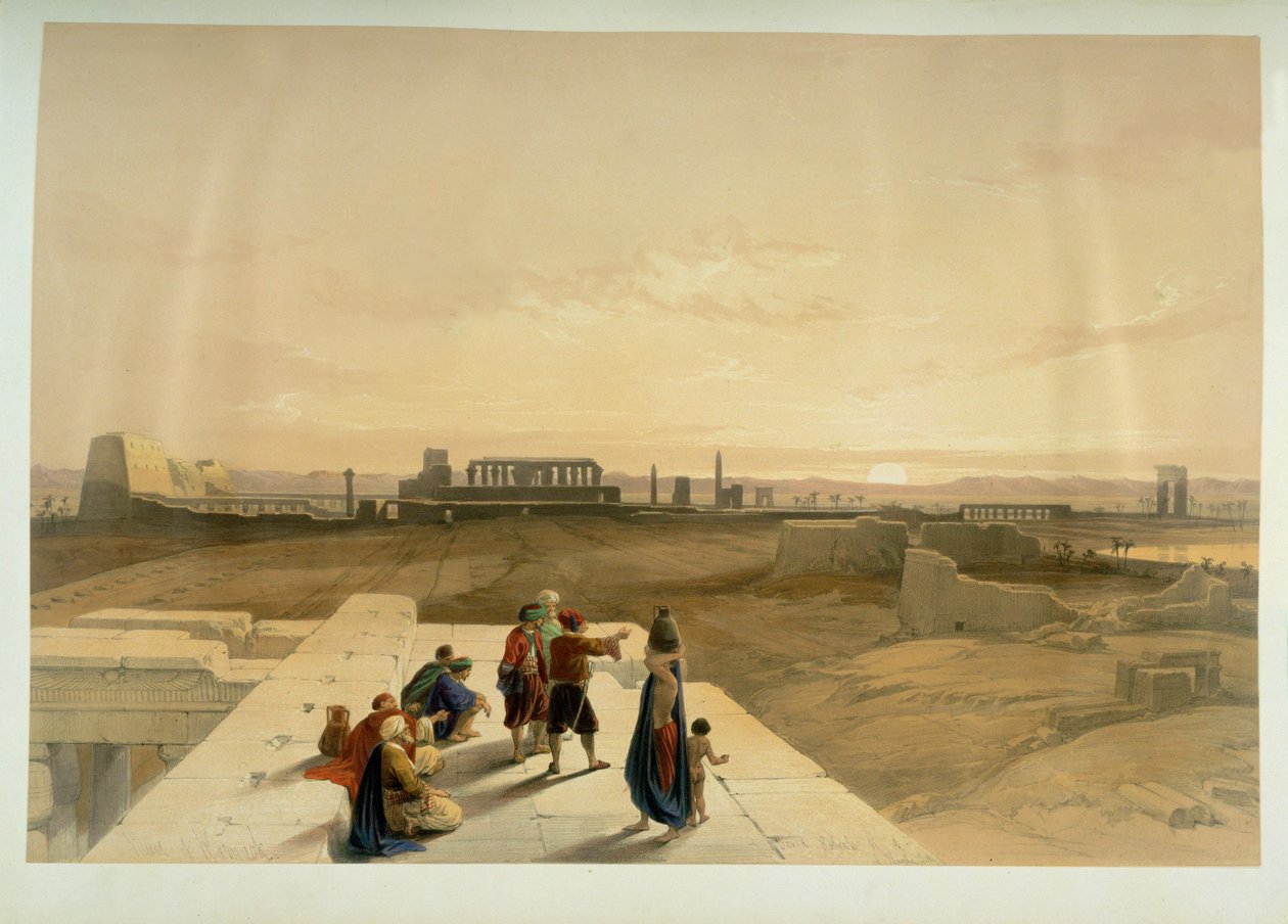 Dendera von David Roberts