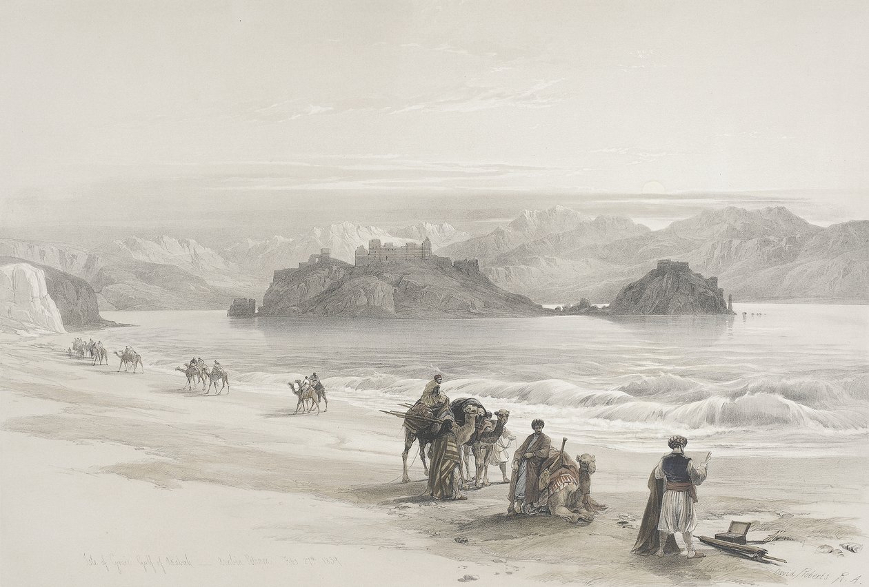 Insel Graia, Golf von Akabah von David Roberts
