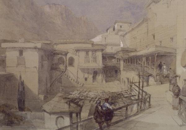 Der Berg Sinai von David Roberts