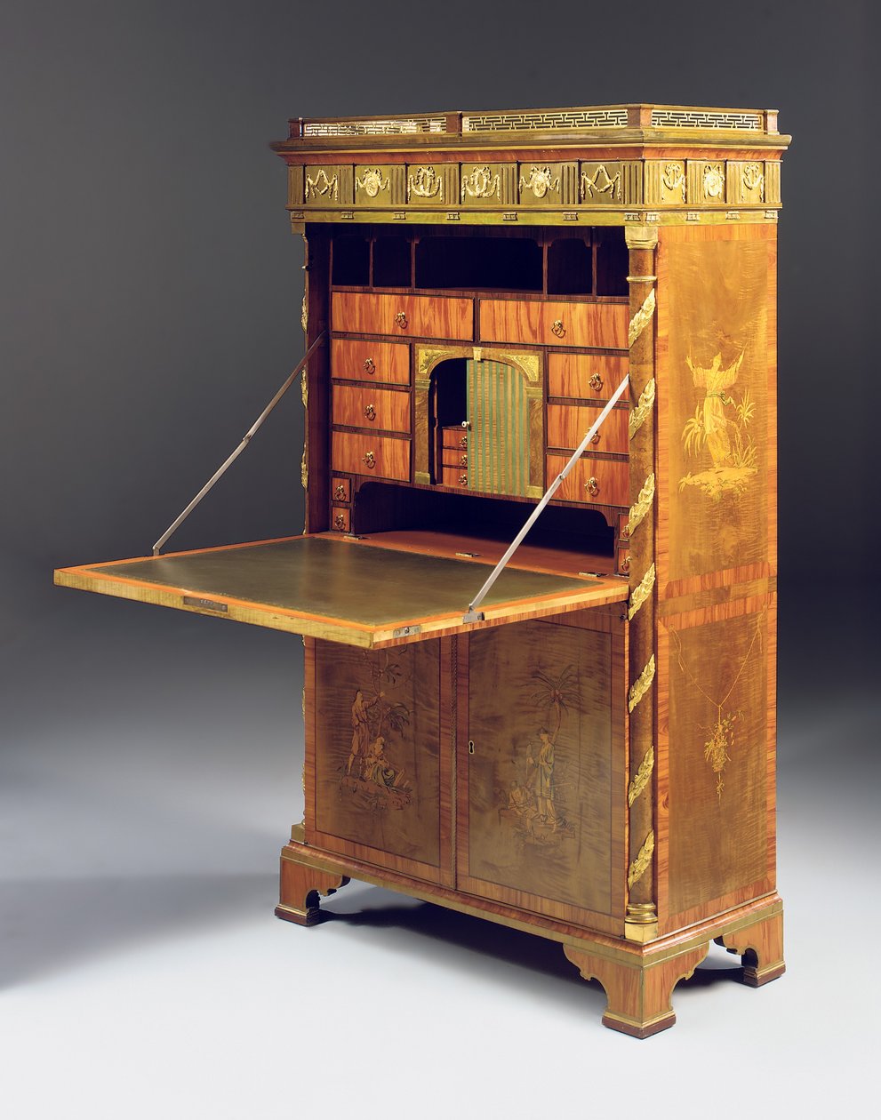 Neoklassizistischer Sekretär a Abattant, ca. 1775 von David Roentgen