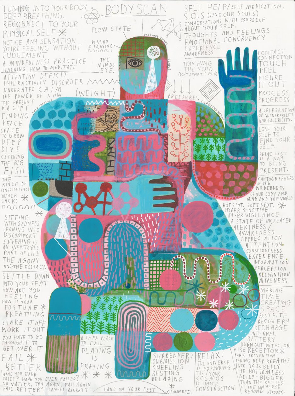 Körperscan 4, 2023 von David Shillinglaw