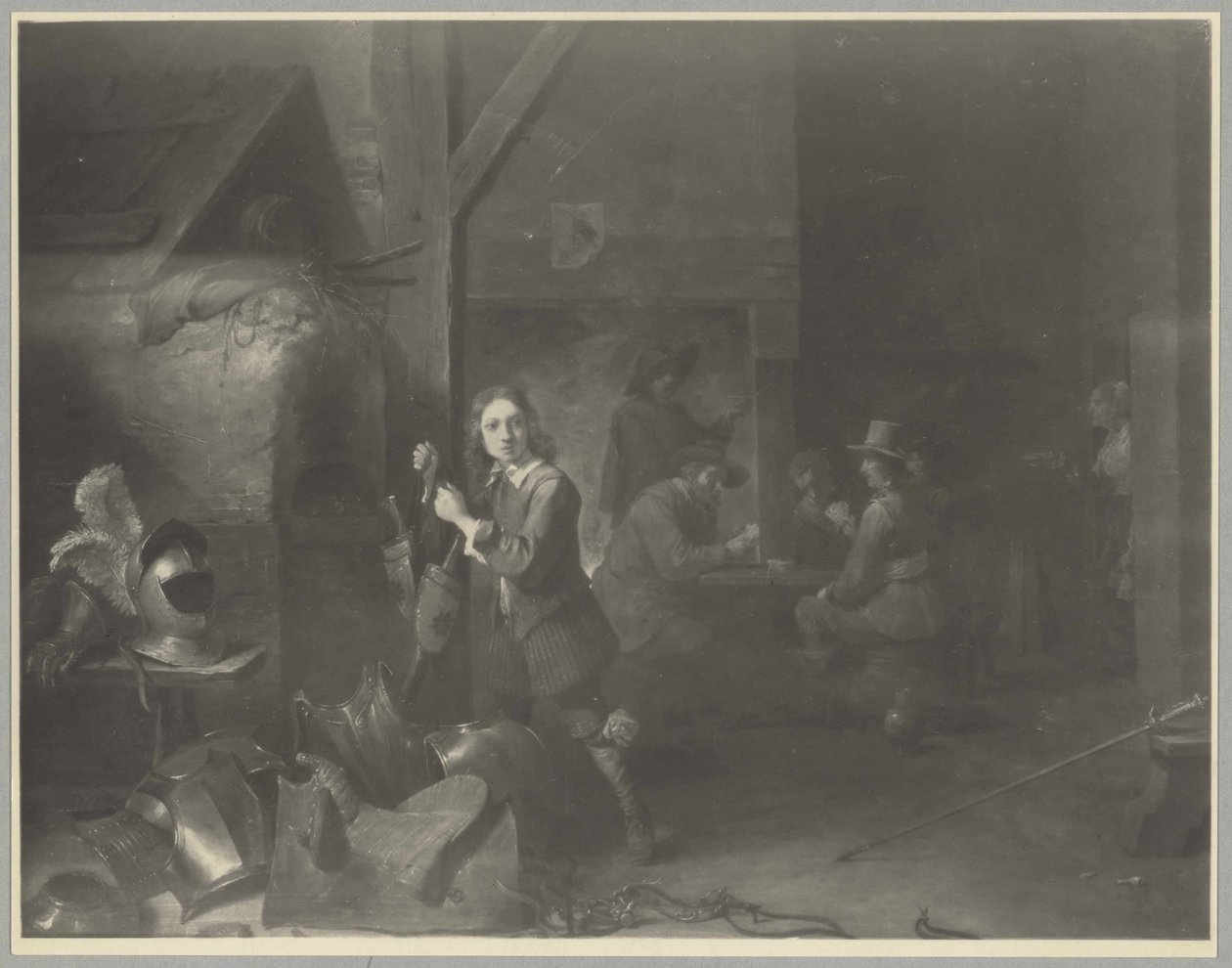 Wachstube von David Teniers the Younger