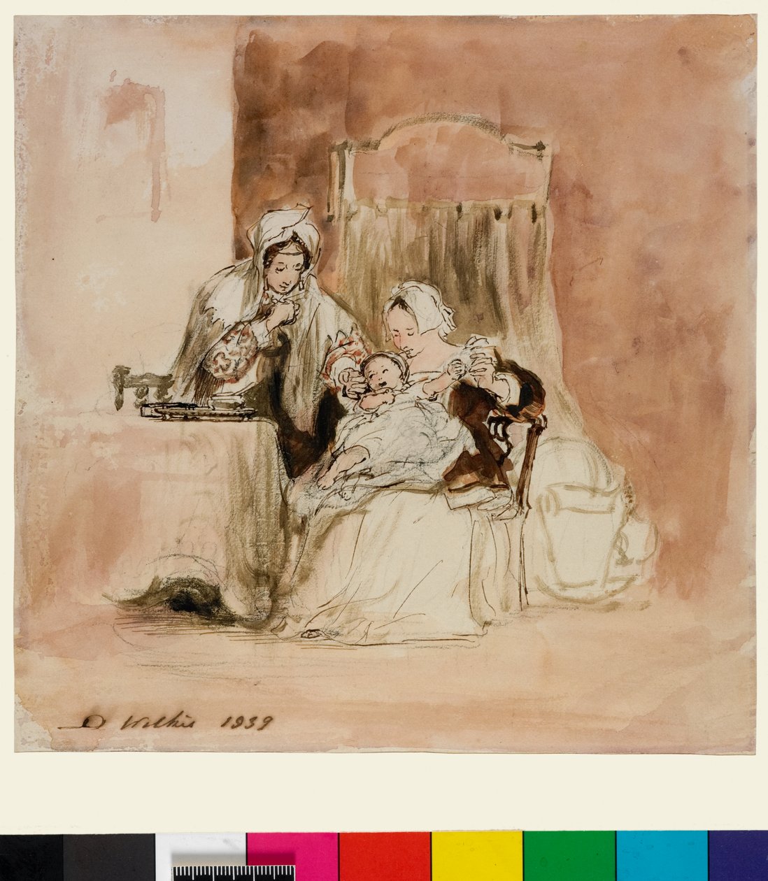 Der Besuch der Großmutter von David Wilkie