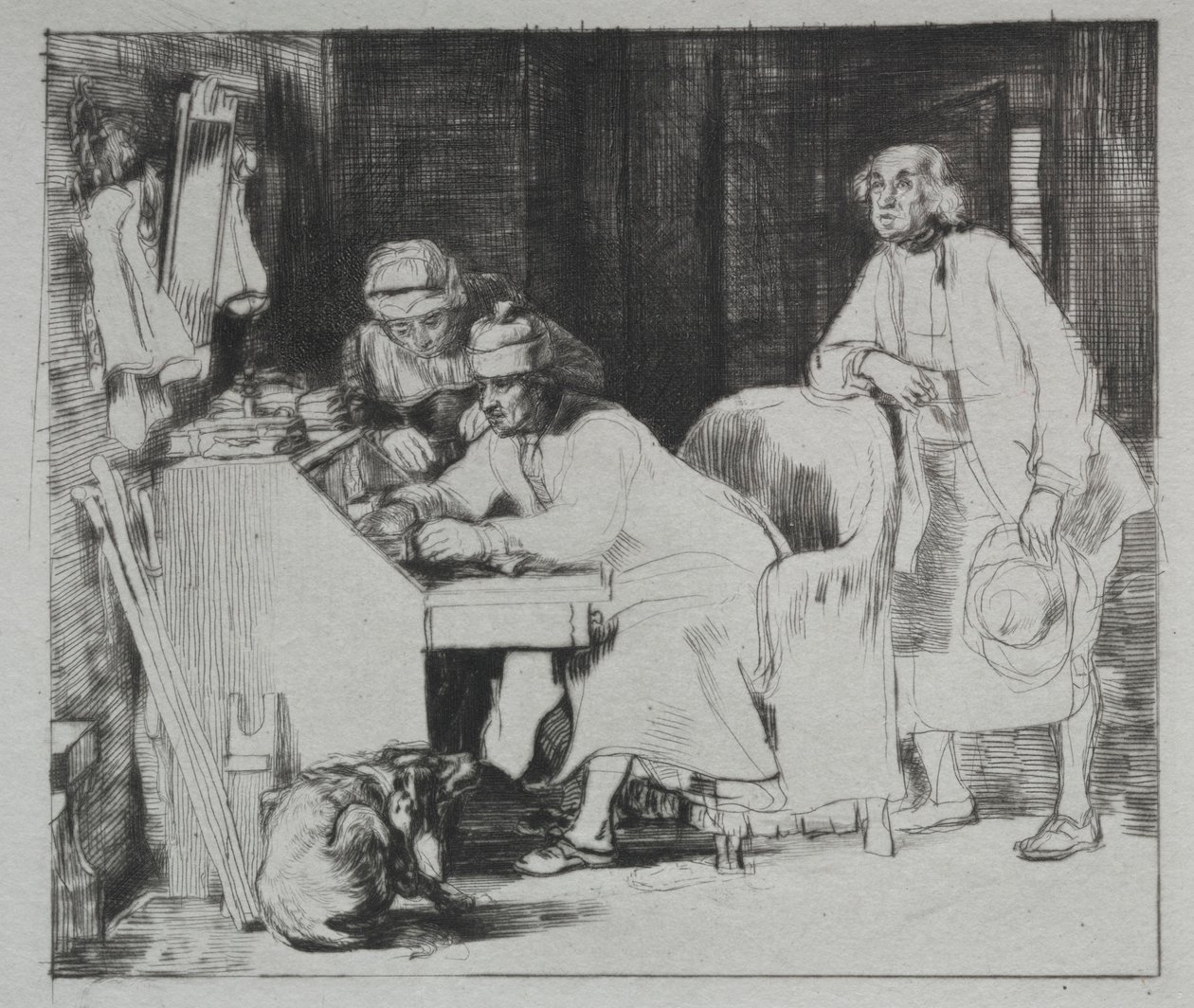 Die verlorene Quittung, 1824 von David Wilkie