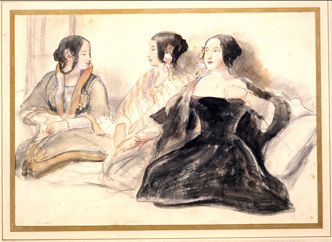 Drei griechische Schwestern von Therapia von David Wilkie